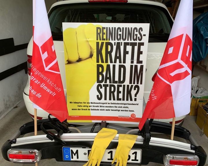 Die Forderung der Piepenbrock-Beschäftigten ist klar: Rahmentarifvertrag und höherer Lohn.<br /> Die Forderung der Piepenbrock-Beschäftigten ist klar: Rahmentarifvertrag und höherer Lohn.<br />