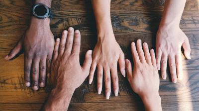 Menschen Diversität Gruppe Solidarität Menschen Diversität Gruppe Solidarität